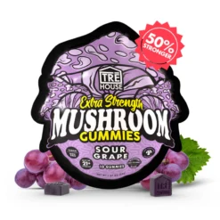 Extra-strength Sour Grape Mushroom Gummies with bold flavor and premium quality. Ideal for experienced users shopping mushroom gummies in Europe.